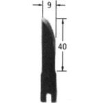 PR16090 ウッドカーバ刃物(仕切り刃 右 幅9ミリ) 東京オートマック