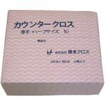 1UP カウンタークロス(ハーフ)薄手 ピンク (50枚×24袋) 橋本クロス