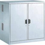 YK-200   (SUS304) 両開ステンレス保管庫 米澤器械工業