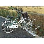 CS-HW8 平置き自転車ラック前輪差込式サイクルスタンド 両面8台収容 ダイケン