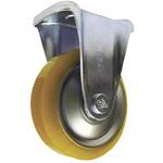 EUWK-200 静電気帯電防止キャスター 固定 200径 ウレタン車輪 SISIKU(シシク)