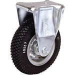 AIK2.00-4 空気入車輪付キャスター 固定 204mm SISIKU(シシク)