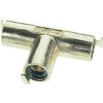 CUT-4-00 タッチコネクターユニオンティ(金属) 4mm 千代田通商