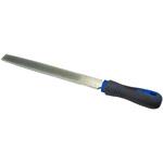 ダイヤモンド 鉄工ヤスリ 平 200mm グリップ付き ツボサン