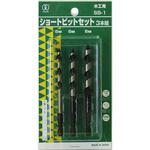 木工用ショートビットセット 大西工業