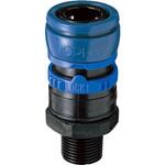 TSV-2NR 樹脂ソケット R(PT)1/4 Φ28×61mm ジョプラックス