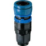TNV-8.5NR 樹脂ソケット Φ8．5×Φ12ホース用Φ28×68．5mm ジョプラックス