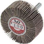 KN5020  150 軸付フラップ金具無し 外径50幅20軸径6mm 150# ムラコ