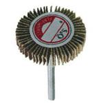 KN5005  150 軸付フラップ金具無し 外径50幅5軸径6mm 150# ムラコ