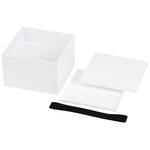 普段使いできる重箱2段ゴムベルト付 パール金属