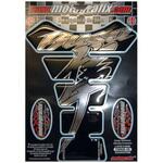 MT-TS005RCKS1 タンクパッド クロームブラックMT-TS005RCKS1 MOTO GRAFIX (モトグラフィックス)