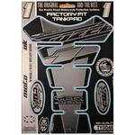 MT-TY004KS1 タンクパッド シルバー/ブラック MT-TY004KS1 MOTO GRAFIX (モトグラフィックス)