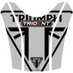 MT-TT048SK タンクパッド シルバー/ブラック MT-TT048SK MOTO GRAFIX (モトグラフィックス)