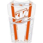 MT-TKTM08WO タンクパッド ホワイト/オレンジ   MT-TKTM08WO MOTO GRAFIX (モトグラフィックス)