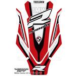 MT-TB055RKW タンクパッド レッド/ブラック/ホワイト  MT-TB055RKW MOTO GRAFIX (モトグラフィックス)