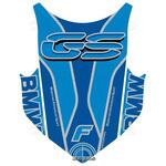 MT-TB057BBS タンクパッド ブルー/シルバー MT-TB057BBS MOTO GRAFIX (モトグラフィックス)