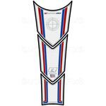 MT-TB058MS タンクパッド ホワイト/ブルー/レッド  MT-TB058MS MOTO GRAFIX (モトグラフィックス)