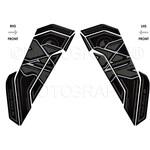 MT-BRG004TB ナンバーボードデカール Protector MT-BRG004TB MOTO GRAFIX (モトグラフィックス)