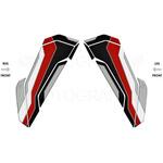 MT-BRG004EKR ナンバーボードデカール Protector MT-BRG004EKR MOTO GRAFIX (モトグラフィックス)