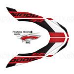 MT-BKL003KRW タンクプロテクター/シールド MT-BKL003KRW MOTO GRAFIX (モトグラフィックス)