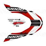 MT-BKL003RKW タンクプロテクター/シールド MT-BKL003RKW MOTO GRAFIX (モトグラフィックス)