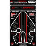 MT-HK001KR ヒールガードプロテクター MT-HK001KR MOTO GRAFIX (モトグラフィックス)