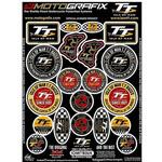 MT-IOMTTBSUK ブラック 3Dジェルバッジキット MT-IOMTTBSUK MOTO GRAFIX (モトグラフィックス)