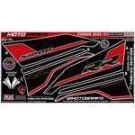 MT-NB020KR ボディパッド フロント MT-NB020KR MOTO GRAFIX (モトグラフィックス)