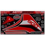 MT-KT013R-P1 ボディパッド ニー 右側  MT-KT013R-P1 MOTO GRAFIX (モトグラフィックス)