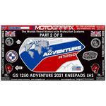 MT-KB035MSA-L ボディパッド ニー 左側  MT-KB035MSA-L MOTO GRAFIX (モトグラフィックス)