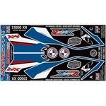 MT-NB017MS2 ボディパッド フロント MT-NB017MS2 MOTO GRAFIX (モトグラフィックス)