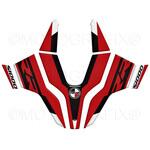 MT-RB023RKW リア ボディパッド MT-RB023RKW MOTO GRAFIX (モトグラフィックス)