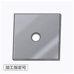 【オーダー】平型ブラケット 1穴 6面フライスタイプ ノーブランド