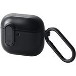 AVA-AP06TSLBK AirPods 4 ケース 耐衝撃 カバー 【ワイヤレス/MagSafe充電対応】 衝撃吸収 フタ開閉ロック機能 エレコム