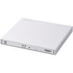 外付けブルーレイドライブ BD/DVD/CD USB3.2 Gen1 ケーブル2本付 書込み/再生/編集 バスパワー 超薄型 ロジテック