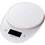 EKSA01WH キッチンスケール デジタルスケール 大きな丸形天板 計量器 はかり 最大3kg 最小表示0.5g バックライト付き エレコムヘルスケア