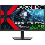 JN-Ei238G180F ゲーミング液晶ディスプレイ 23.8型/1920×1080/HDMI×2、DP×1/ブラック/スピーカー有/2年保証 JAPANNEXT