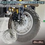 MR19-DAX05-01 Mr Quick製 ホンダ DAX125(ST125)/モンキー125用 220mm フロント ウェーブ ディスクローター MAD MAX(マッドマックス)