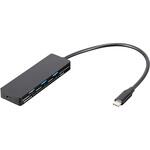 PD対応USB3.2G2 / 4ポート変換アルミハブ ナカバヤシ