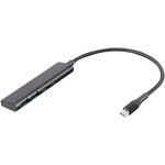 USB3G1Type-C / 4Pアルミハブ ナカバヤシ
