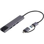 UH-C3L373GY LAN USB3 G1C&A / 3PアルミH ナカバヤシ