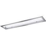 クリーンルーム向け・工場、倉庫用(特殊環境用) 天井埋込型 40形 一体型LEDベースライト 倍強度ガラスパネル ステンレス枠タイプ パネル付型 Panasonic(パナソニック)