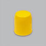 BHC16SY ボルト用保護カバーシングル16型 イエロー(安全色) マサル工業