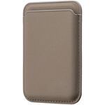 LN-MGCH01DBR MagSafe対応 カードウォレット「MAGTUS」Card Wallet ダークブラウン LEPLUS NEXT