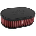 RU-071V オーバルストレート/ラバー/ベントホール RU-071V K&N