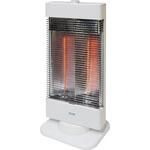 カーボンヒーター2灯 900W 薄型スリムタイフ ホワイト TEKNOS
