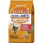 AllWell 室内猫用 チキン味 挽き小魚とささみフリーズドライパウダー入り Allwell