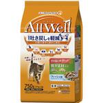 AllWell 室内猫用 贅沢素材入り フィッシュ味 天然小魚とささみフリーズドライ入り Allwell