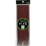 eco わじま箸 小豆乾漆 5膳 アオバ