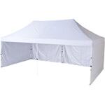 ワンタッチタープテント 3×6m サイドシート4枚付き YAMAZEN(山善)